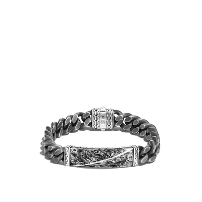 Shop John Hardy Reticulated Curb Chain Bracelet In Silver