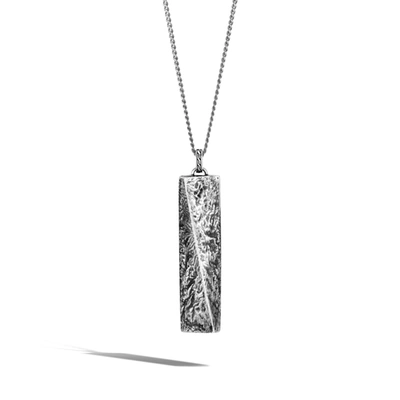 John Hardy Sterling Silver Classic Chain Reticulated Pendant Necklace, 26 In Silver