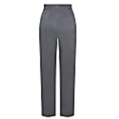 Femponiq Women's Viscose & Cupro Blend Pants - Grey In Charcoal