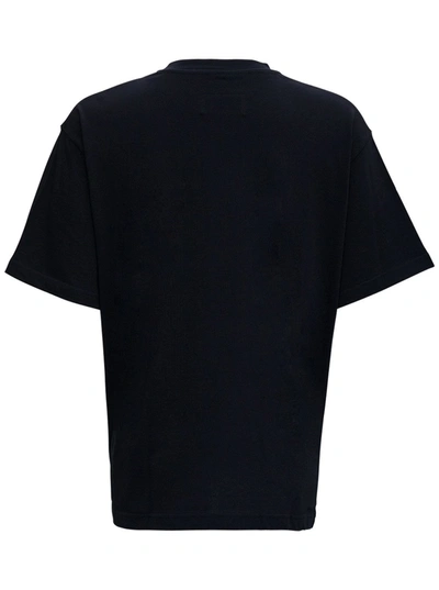 Shop A-cold-wall* Black Jersey T-shirt With Logo