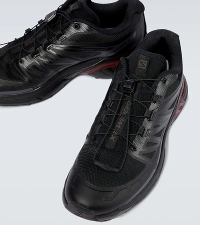 Shop Salomon Xt-wings 2 Adv Sneakers In 黑色