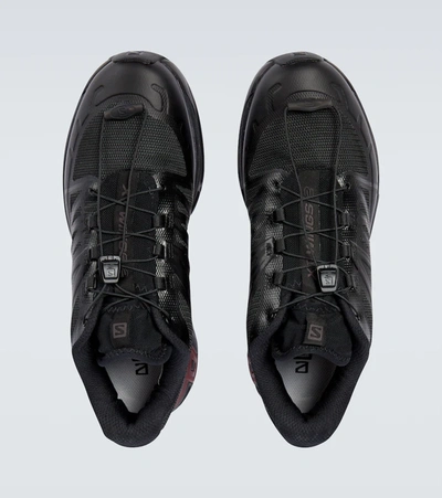 Shop Salomon Xt-wings 2 Adv Sneakers In 黑色