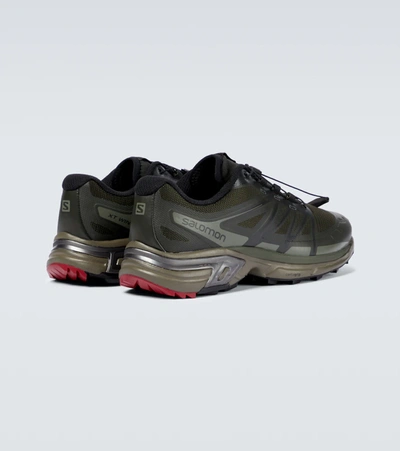 Salomon Xt-wings 2 Advanced Rubber-trimmed Coated-mesh Running Sneakers In  Grey | ModeSens