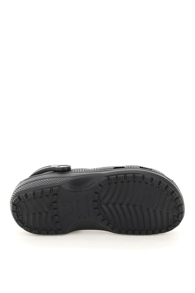 Shop Crocs Classic Lined Clog Unisex In Black