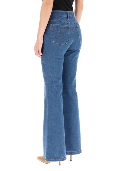 Shop See By Chloé Recycled Denim Jeans In Blue