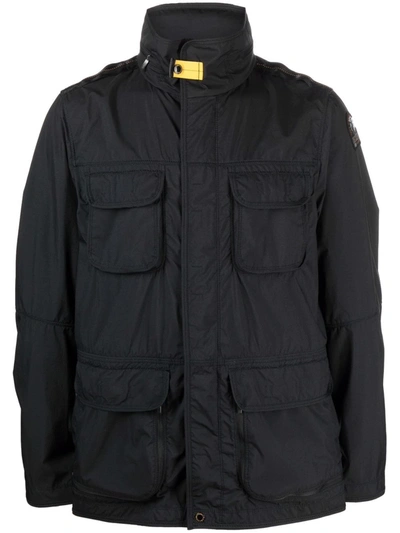 Shop Parajumpers Desert Pouch-pocket Jacket In 黑色