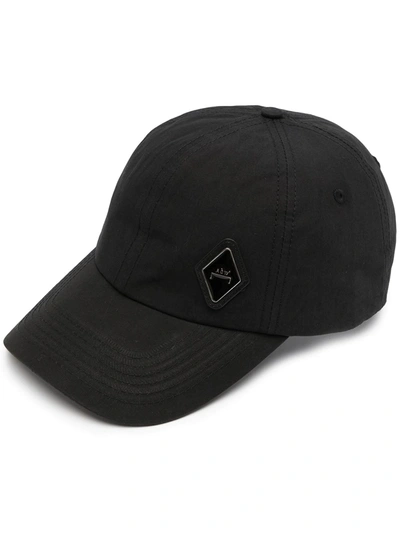 Shop A-cold-wall* Logo-plaque Baseball Cap In 黑色