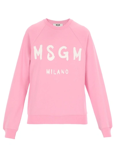 Shop Msgm Sweaters Pink