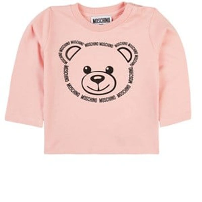 Shop Moschino Pink Bear T-shirt
