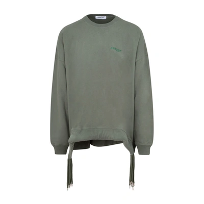Shop Ambush Multicord Hoodie Sweater In Green