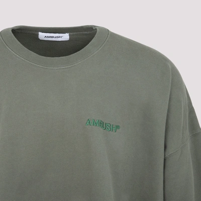 Shop Ambush Multicord Hoodie Sweater In Green
