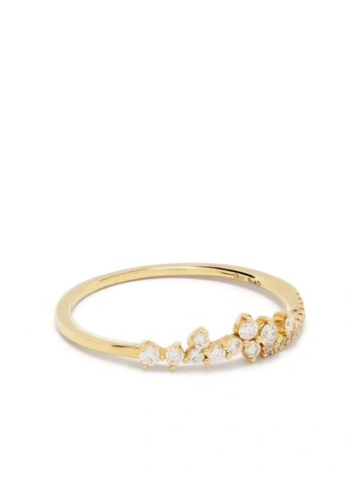 Shop Djula 18kt Yellow Gold Little Fairy Tale Diamond Ring