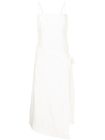 Shop Alexis Wrap-design Maxi Dress In Weiss