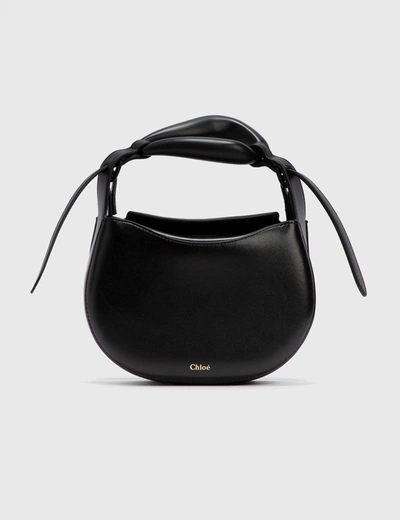 Shop Chloé Kiss Small Bag In Black