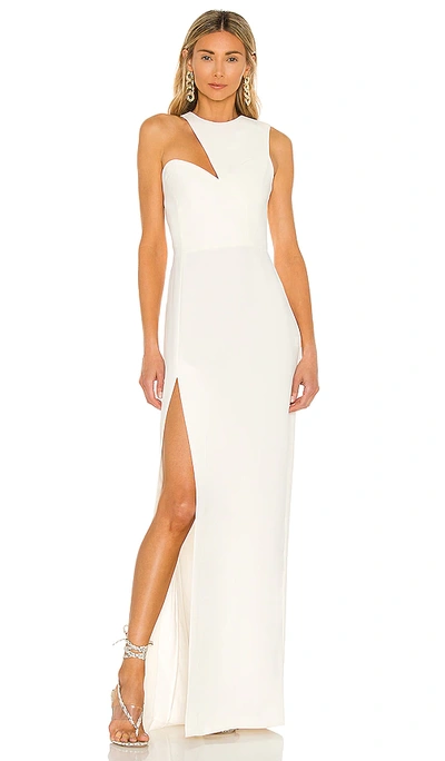 Shop Amanda Uprichard X Revolve Gilda Gown In Ivory