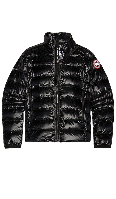 Shop Canada Goose Crofton Jacket In 黑色