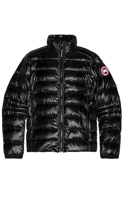 Shop Canada Goose Crofton Jacket In 黑色