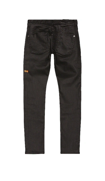 Ksubi Chitch Krysatl Slim Tapered Leg Jeans In Black