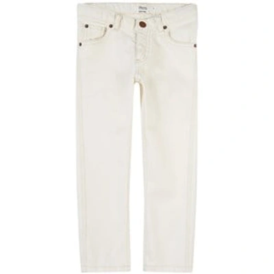 Shop Bonpoint White Dewey Jeans