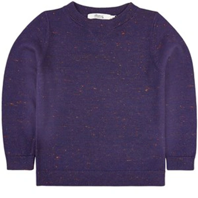 Shop Bonpoint Navy Melange Tahar Sweater