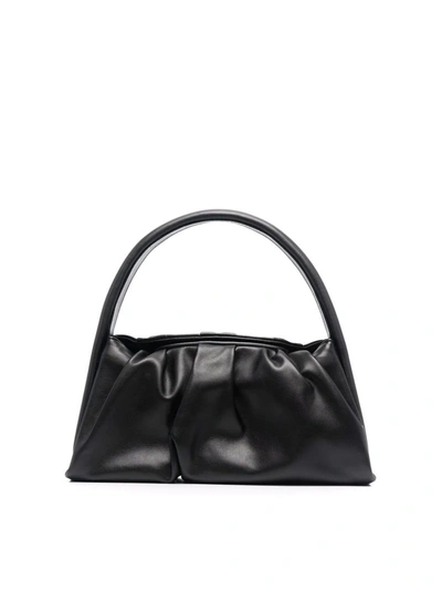 Shop Themoirè Hera Shoulder Bag In Black