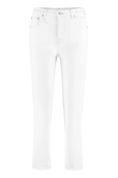 Shop R13 Shelley Slim Fit Jeans In White