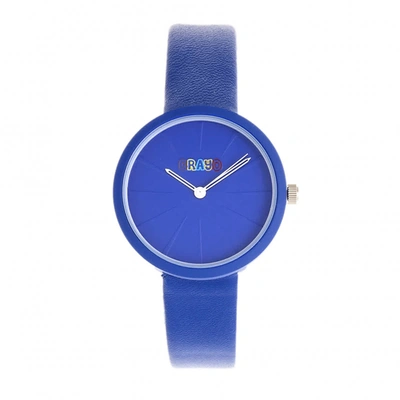 Shop Crayo Blade Quartz Blue Dial Watch Cracr5404