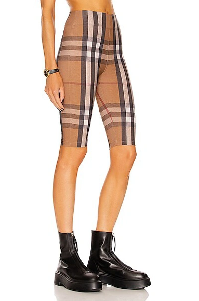 Burberry Brown Andrea Cycling Shorts | ModeSens