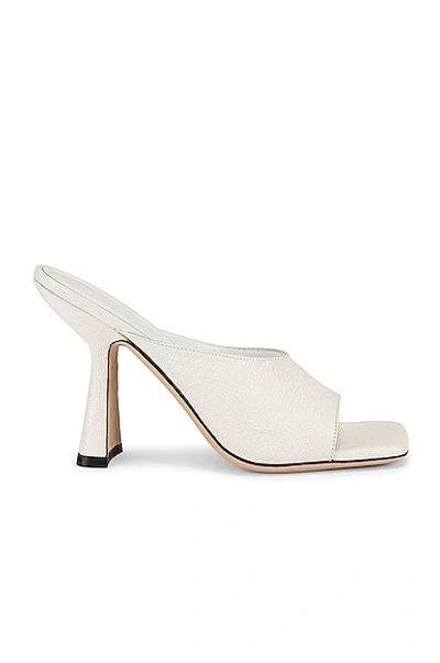 Shop By Far Zaya Heel In White