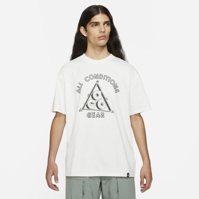Shop Nike Acg "hang Loose" Men's T-shirt In Summit White