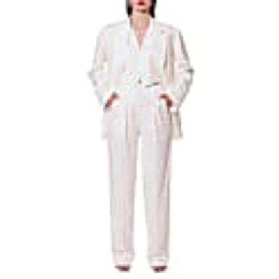 Aggi By Halewski Uma Aesthetic White Vest In White