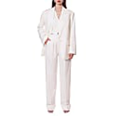 Aggi By Halewski Uma Aesthetic White Vest In White