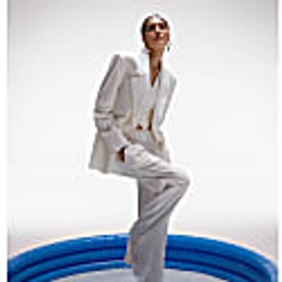 Aggi By Halewski Uma Aesthetic White Vest In White