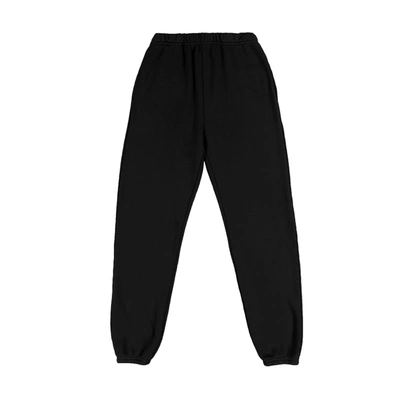 Shop Les Tien Classic Sweatpants In Jet Black