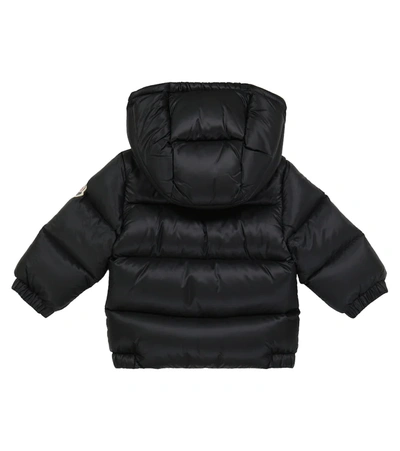 Shop Moncler Baby New Macaire Down Jacket In Black