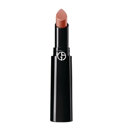 Shop Armani Collezioni Lip Power Vivid Color Long Wear Lipstick In Brown