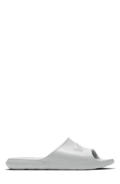 Shop Nike Victori One Shower Slide Sandal In 002 Ltskgy/white