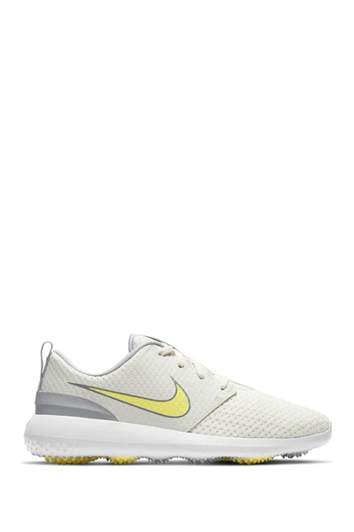 Shop Nike Roshe G Golf Shoe In Summit White/lt Zitron-white