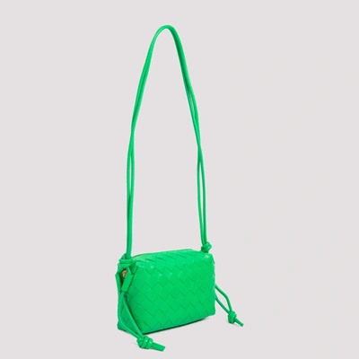 Shop Bottega Veneta New Intrecciato Mini Bag In Green