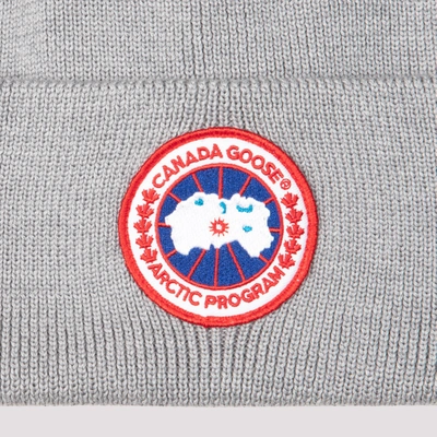 Shop Canada Goose Wool Hat In Grey