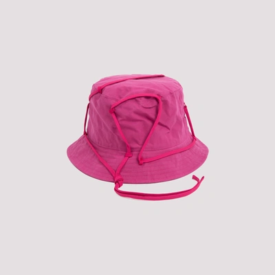 Shop Jacquemus Le Gadjo Montagne Hat In Pink &amp; Purple