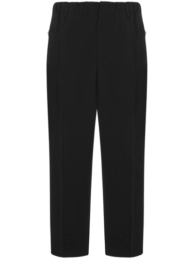 Shop Jil Sander Trousers Black