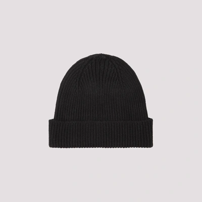Shop Paul Smith Cashmere Beanie Hat In Black