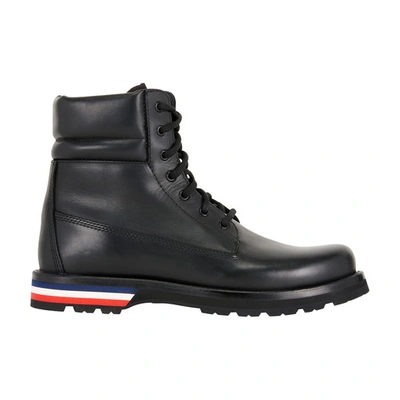 Shop Moncler Vancouver Ankle Boots In Black