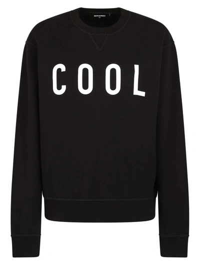 Shop Dsquared2 Relaxed Fit Sweatshirt In Black