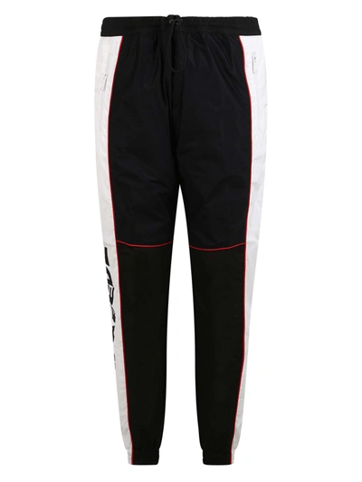 Shop Dsquared2 Branded Trousers In Black