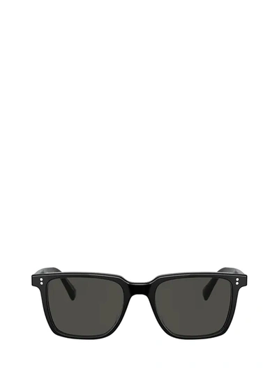 Shop Oliver Peoples Ov5419su Black Sunglasses