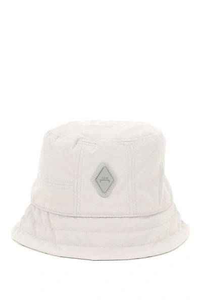 Shop A-cold-wall* Padded Bucket Hat In Ice Grey (grey)