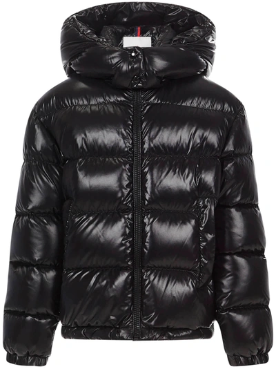 Shop Moncler Enfant Fustet Down Jacket In Black