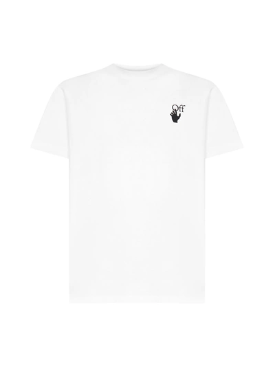 Shop Off-white T-shirt In White Black